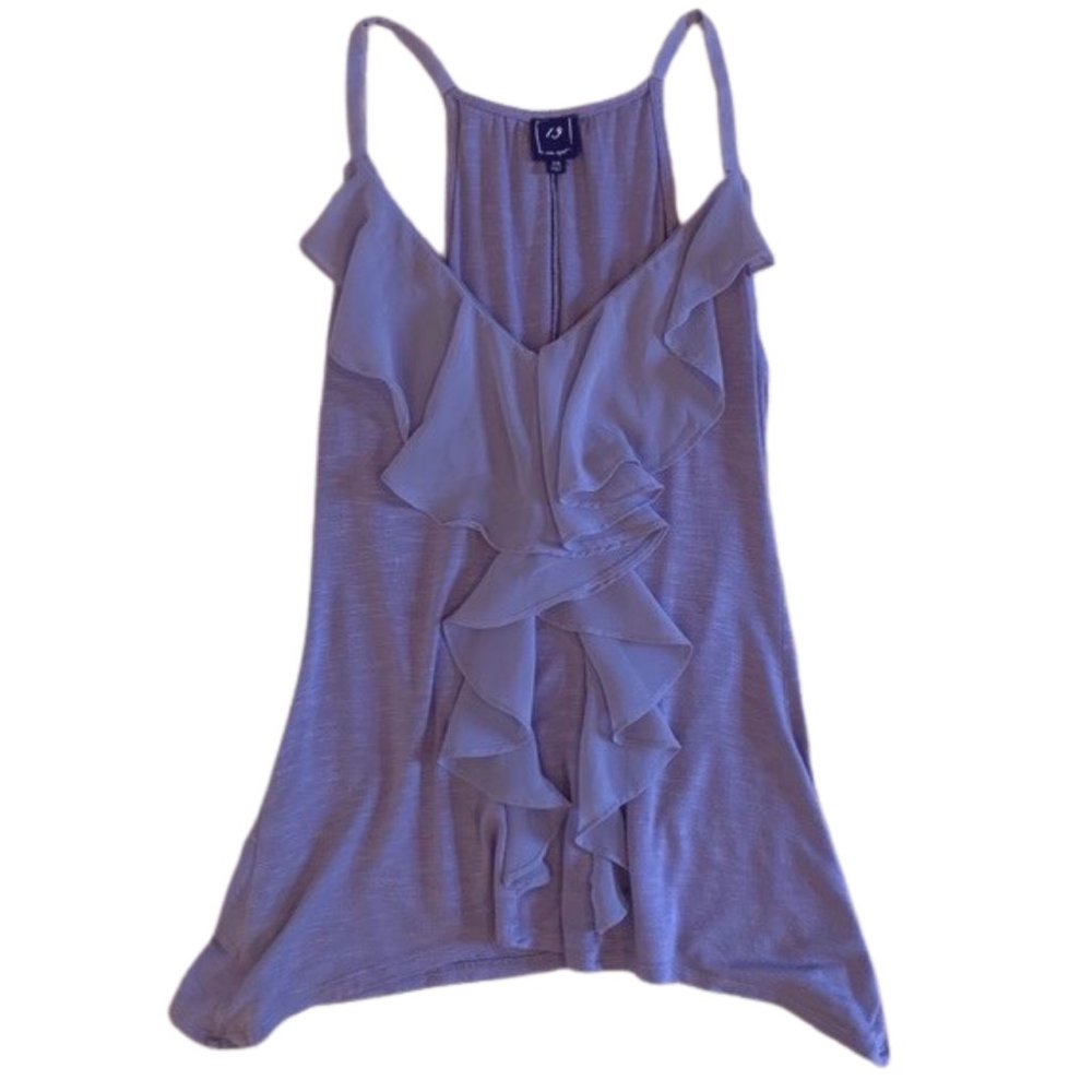 Francesca’s Ruffle Tank Blouse